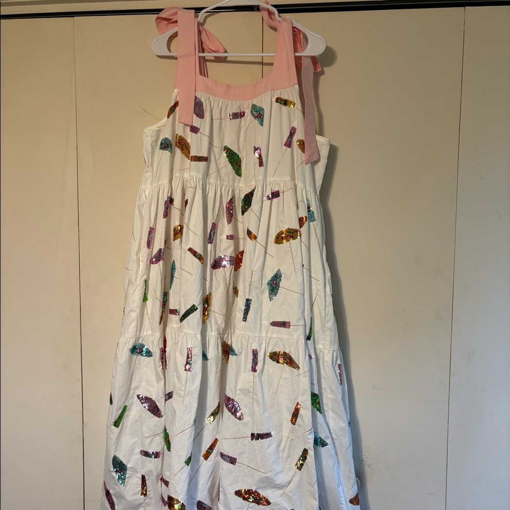 Queen of Sparkles beach umbrella dress with pockets!!